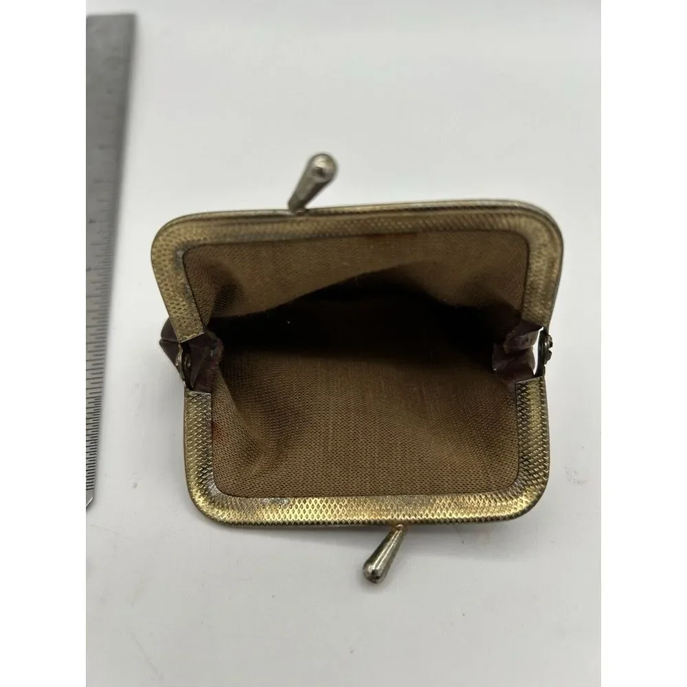 Ted & Bill Hustead Wall Drug‎ Store Vintage Change Purse W